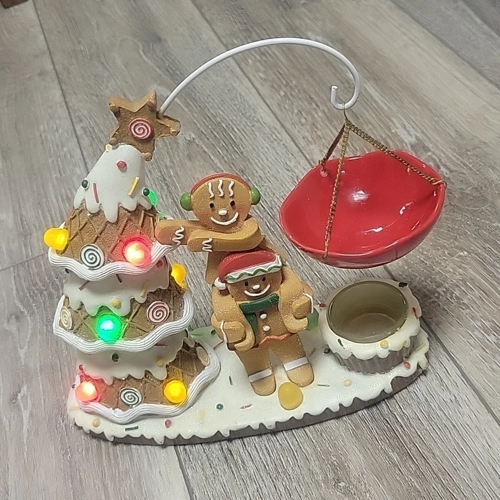 Yankee Candle Light Up Gingerbread and Christmas Tree Wax Melt